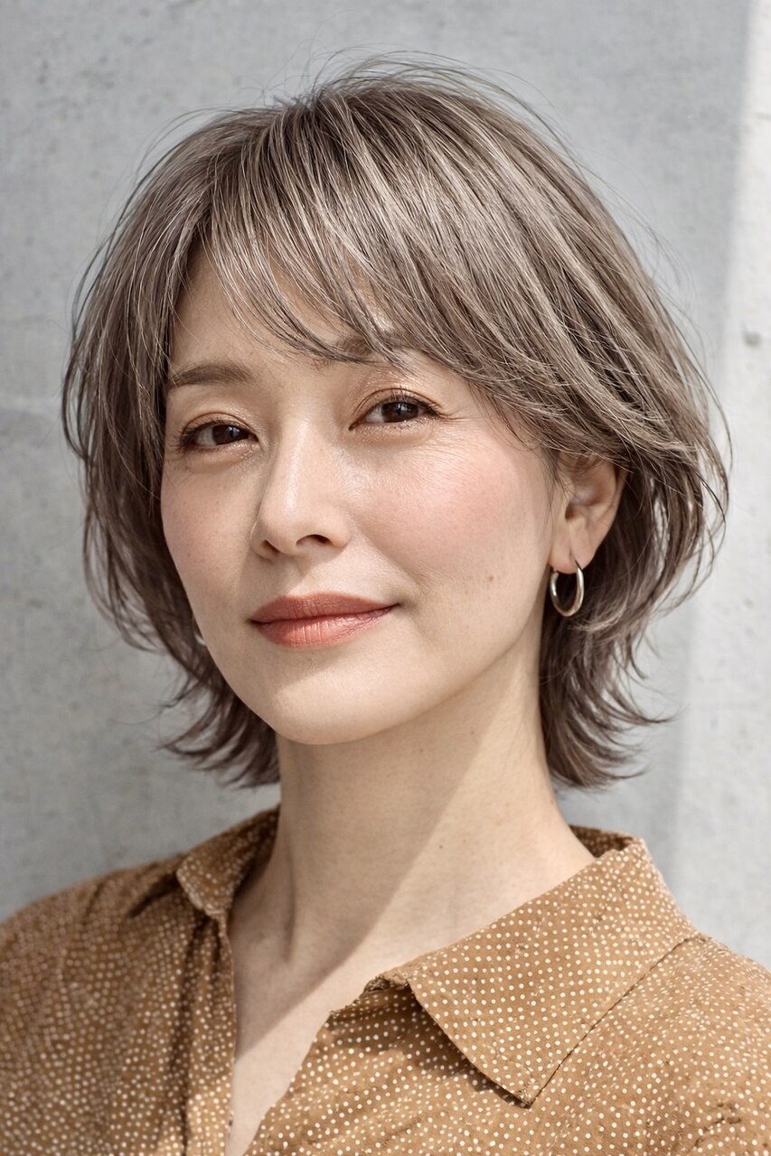 2026年冬】年代:50代の髪型・ヘアアレンジ｜人気順｜ホットペッパー