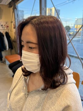 アイフラット 本店(I-FLAT) ハイライト×ピンク