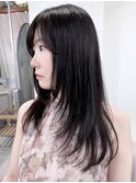 20代30代くびれ×軽やか◎大人可愛い黒髪トレンドレイヤーカット