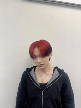 レリンク バイ コッミナム(LeLink by COMiNUM) 韓国風赤×黒エンドカラー