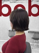 フランチェスカドットボブ(francesca.bob)&nbsp;ラベンダーベージュ×くくれる切りっぱなしボブ【田野剛大】梅田