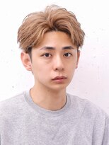 アーリー(Ali'i) スパイキーショートフェザーパーマアップバングブリーチパーマ