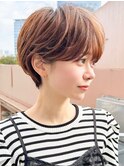伊勢崎/ショート/ボブ/顔まわりレイヤー/レイヤーカット