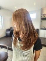 Mirashy 千葉【ミラシィ】【11月下旬 NEW OPEN（予定）】&nbsp;ブリーチなしダブルカラーで明るめベージュ×バタフライレイヤー