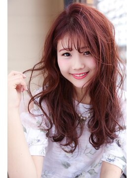 イソラブル(ISOLA-blu) 【しっとり潤い】モーヴ系ピンク×ニュアンスウェーブ