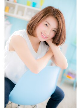 ミック 日暮里店(miq) かわいい大人の♪エレガントボブ