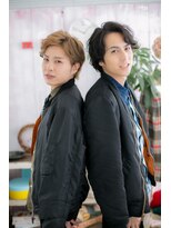 ミック ヘアアンドビューティー 大山店(miq  Hair&Beauty)&nbsp;アップバング”男らしいのに優し気”style