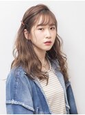<Nanpu>大人可愛い!ナチュラルアッシュ/なみなみウェーブ◎20代