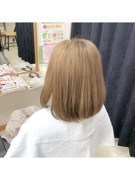 ガーデン 美容室 ダブルカラー