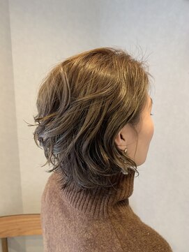 アフィックスヘア 新小岩(affix hair) おしゃカワさりげな垢抜けボブ