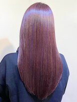 リリー シンジュク(Lilly)&nbsp;【Lilly新宿】#髪質改善#ピンクパープル#ダブルカラー#艶髪#韓国