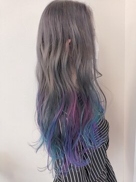 キャンディーエッグ(Candy egg) 原口限定★カラーバターでブルー＋パープル★福岡久留米