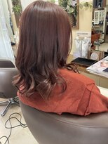コアフィールフィス(COIFFURE fils)&nbsp;【見附　今町】ピンクカラー