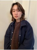 ウルフボブロングレイヤー耳かけフェイスレイヤーレイヤーボブ
