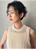 【morio池袋】夏パーマナチュラルショートチョコレート♪