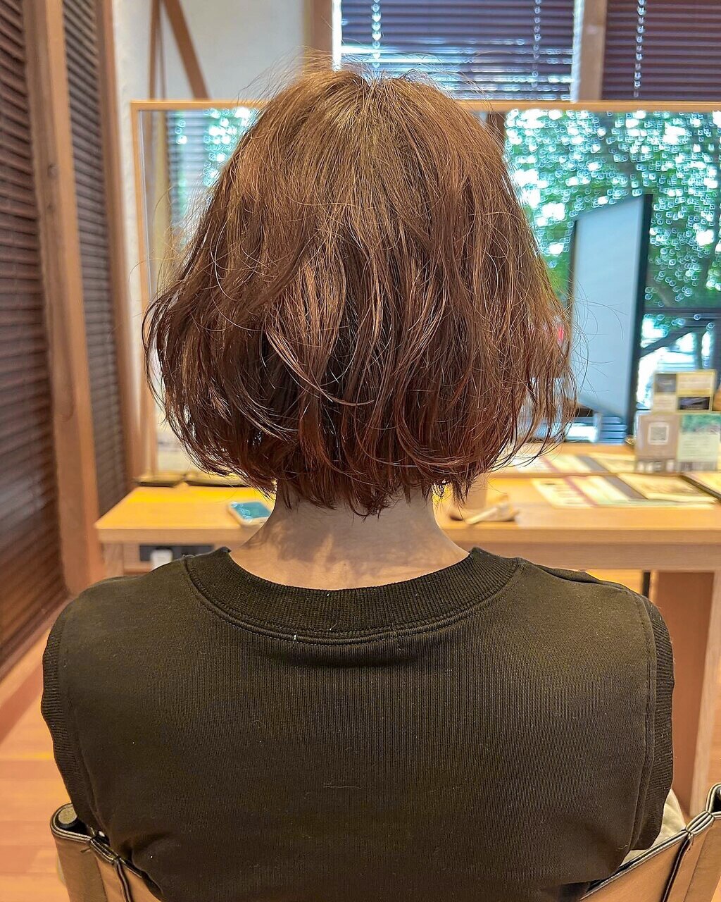 ショートボブ×デジタルパーマ：L176868015｜コレット(COLLET)のヘア