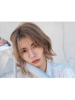 らふる其の二&nbsp;外ハネ ニュアンスウェーブボブ