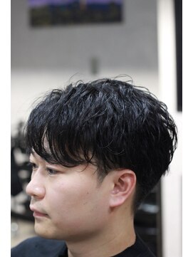 ニューオールド 三軒茶屋(NEW OLD) メンズ2ブロック×パーマ