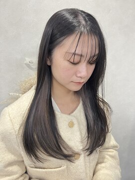 ハイバレーヘアーメゾン(HIGH VALLEY HAIRMAISON) レイヤースタイルフェイスレイヤー顔周りカット岡山南中央町