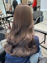 ペレ 渋谷(PELE)&nbsp;ピンクグレージュ/ブリーチなしダブルカラー