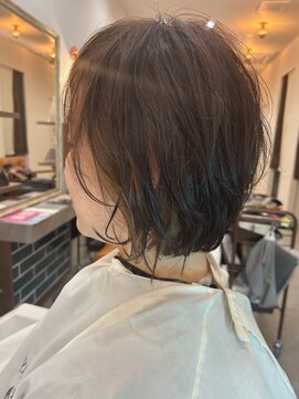 ジャム オードリー(Jam Audrey) さら艶春カラー前下がり