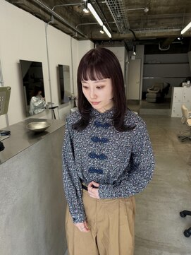 シアー(siar) ブリーチなしカシスピンク