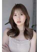 エインアンリー 明治神宮前(AIN.ANLY.)&nbsp;レイヤーカット/顔まわりレイヤー/顔まわりカット/前髪カット