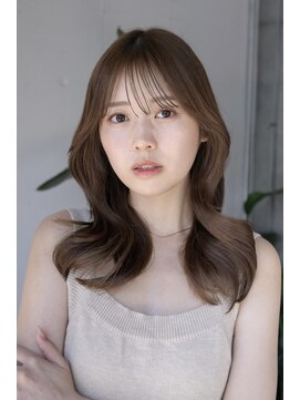 エインアンリー 明治神宮前(AIN.ANLY.) レイヤーカット/顔まわりレイヤー/顔まわりカット/前髪カット