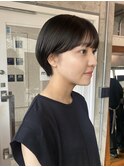 丸みショートショートボブマッシュショート20代30代