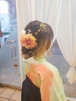 リノ(Lino)&nbsp;卒業式ヘアアレンジ
