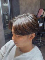 ハイプ 木更津(HYPE) 【フェザーパーマ】刈り上げセンターパート/サーフカール