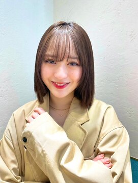 ロンド レグリーズ 立川(Lond leglise) メルティカラー×似合わせカット×髪質改善×ボブ×立川