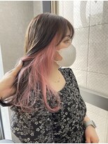 シエンゴールド(CIEN gold)&nbsp;ピンクカラー/インナーカラー/ポイントカラー#浜松駅#カラー