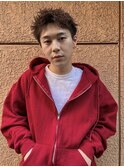 ニュアンスパーマ/刈り上げ/スパイキーショート/メンズカット