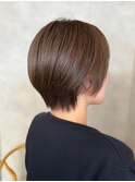 透明感＆すっきりナチュラルショート♪