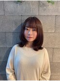大人可愛い巻き髪スタイル/韓国レイヤーボブ/髪質改善絹髪カラー