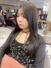 分けたり下ろしたりも出来る２wayバング♪