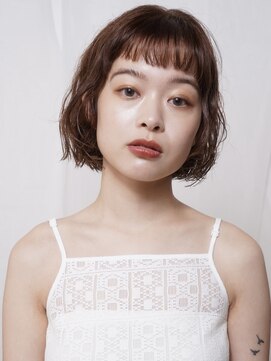 ピークアブー アヴェダ アトレ恵比寿(PEEK-A-BOO AVEDA) 癖毛×ボブ