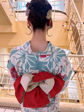 ヘアメイク ジェイエム 浴衣