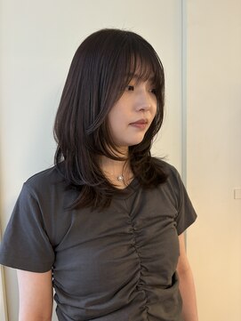 エクテ(ecouter) アッシュブラウン＊くびれヘア