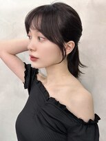 グロー オオミヤ アネックス 大宮(GLROW OMIYA ANNEX)&nbsp;お顔周りカットカラー小顔見せ顔まわり流れる顔まわりカット