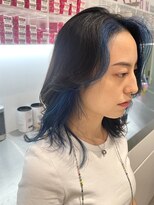 トリッカ シブヤ(TRICCA SHIBUYA)&nbsp;フェイスフレーミングデザインカラー外国人風かきあげ