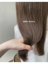 フェイスヘアクリエイション(FAITH HAIR CREATION)&nbsp;milky brown color