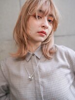 ギークス(GEEKS)&nbsp;【GEEKS渋谷】ハッシュカット/抜きっぱなしブロンド/小顔/ウルフ