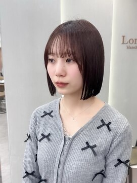 ロンドリゼル 札幌(Lond RiseL) ◯ オリーブグレー/韓国/レイヤーカット/髪質改善/縮毛矯正/札幌