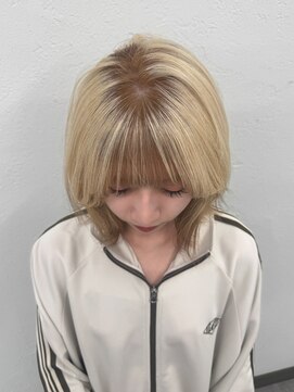 ガルボヘアー 桟橋店(garbo hair) ハイトーン大人可愛い20代30代40代