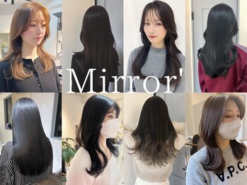 ミラー(Mirror’)の写真/TOKIOトリートメント取り扱い◎ダメージを受けた髪に潤いを与え、思わず触りたくなるうるツヤ髪に♪
