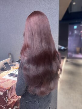 エン 栄店(enne) 大人ガーリー/ダークアッシュ/ミディアムレイヤーカット/栄