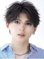 アストラ(ASTRA)&nbsp;MEN’S HAIR/波巻きツイストスパイラル/リバースセンターパート