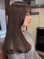 ビール 今泉店(BEER)&nbsp;【BEER 山崎雄太朗】柔らかく自然な髪質改善縮毛矯正 重めロング